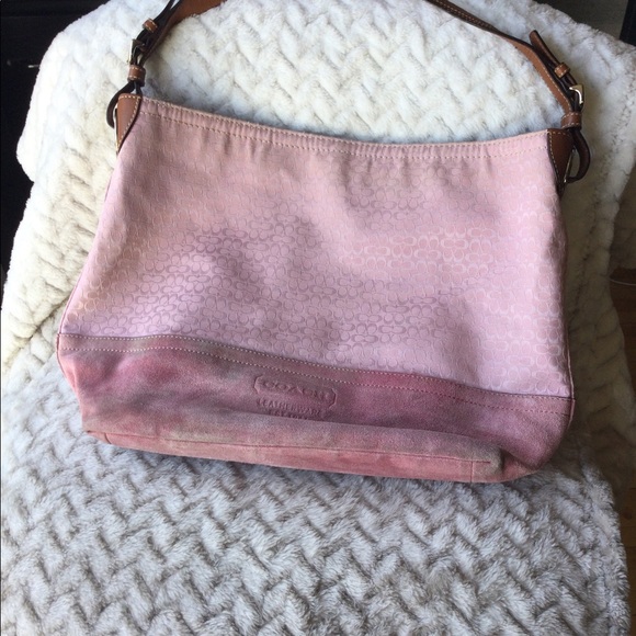 Pink Coach purse - Picture 1 of 7